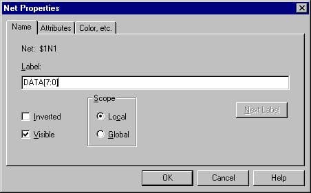 how to rip a bus and label nets