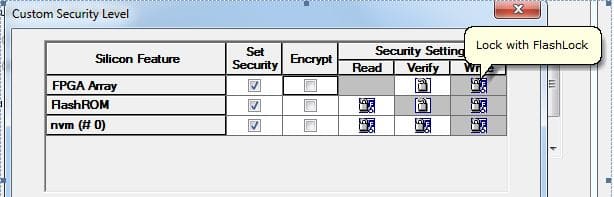 How to operate Smart Fusion device in OTP (One Time Programmable) mode