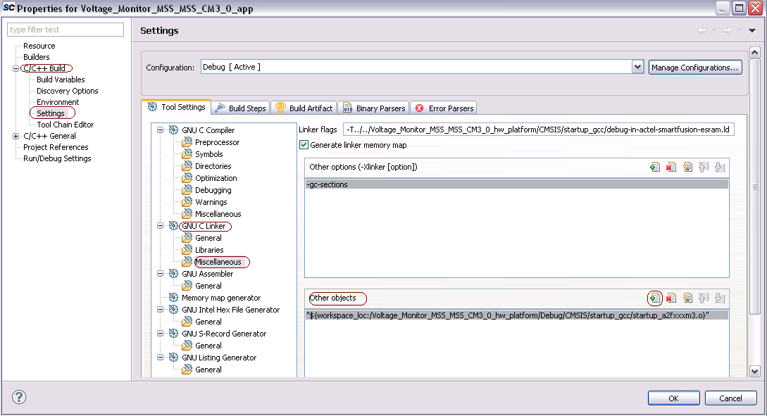 How to fix '_sbrk' errors in the SoftConsole Project