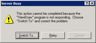 ViewDraw cannot be started if there is an invalid license server in LM ...