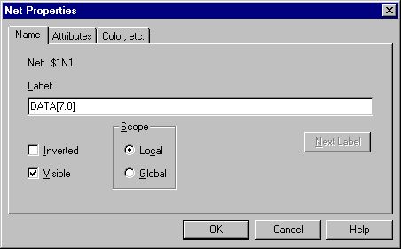 Tips on Drawing and Labeling Nets in ViewDraw