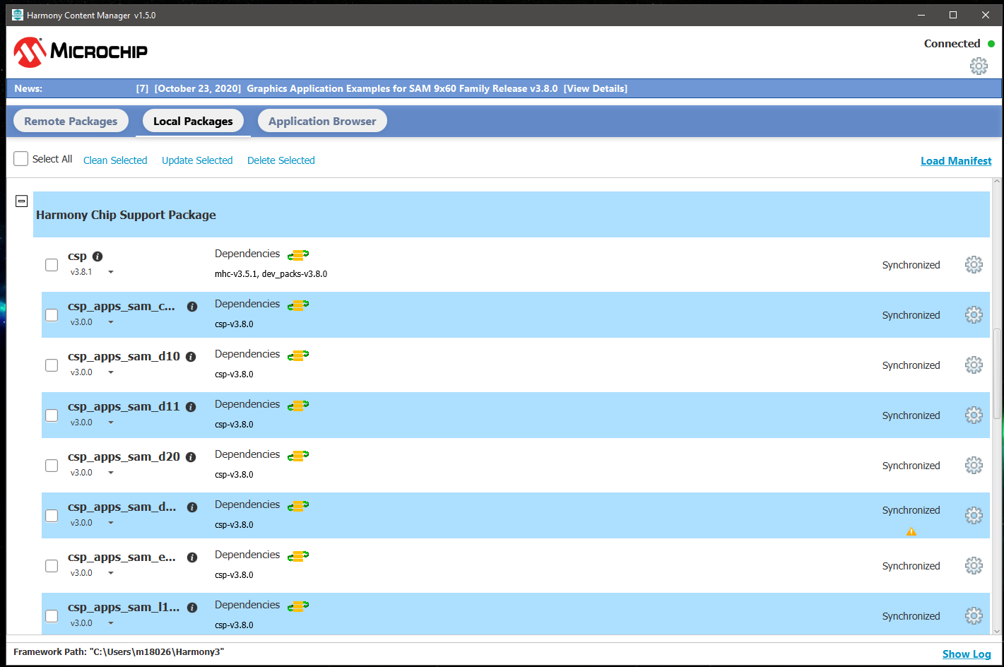 Harmony 3 Code Examples for 32-bit devices (SAMD/L/C & PIC32) and ...