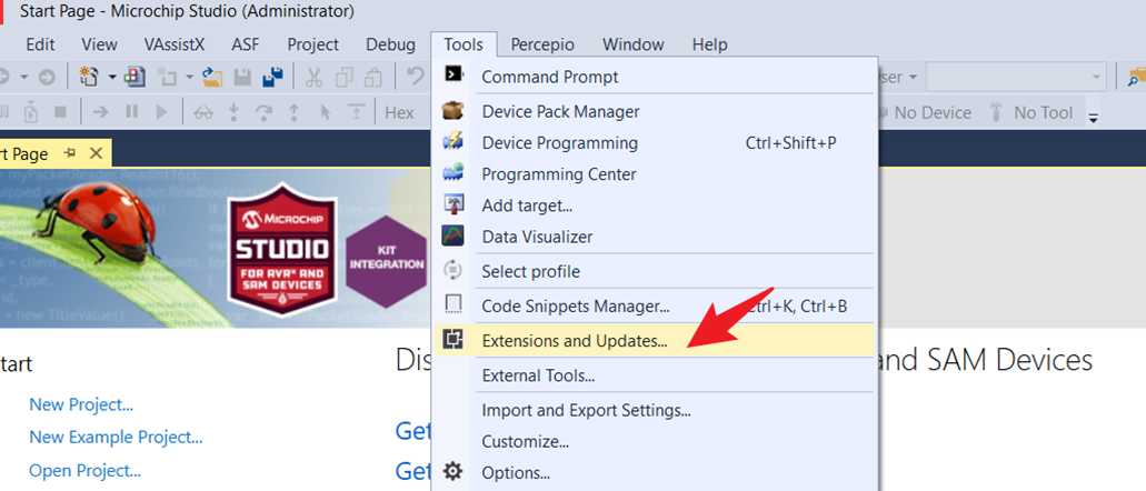 How to manually update Advanced Software Framework v3.52.0?