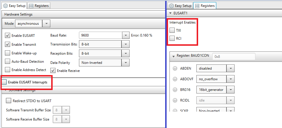 MCC generated interrupts code - troubleshooting help and general ...