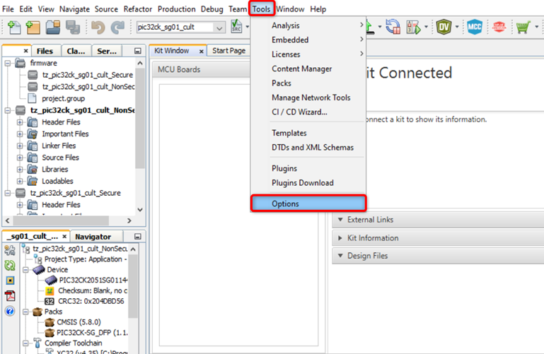 MCC Project Graph is empty after migrating from MHC to MCC