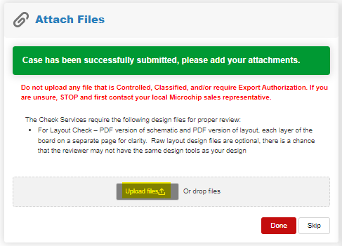 How to submit a MicroCHECK request (previously Design Check)