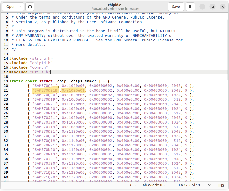 [KB:000007410] Getting started with micro SAM-BA on Linux for SAM S70 ...