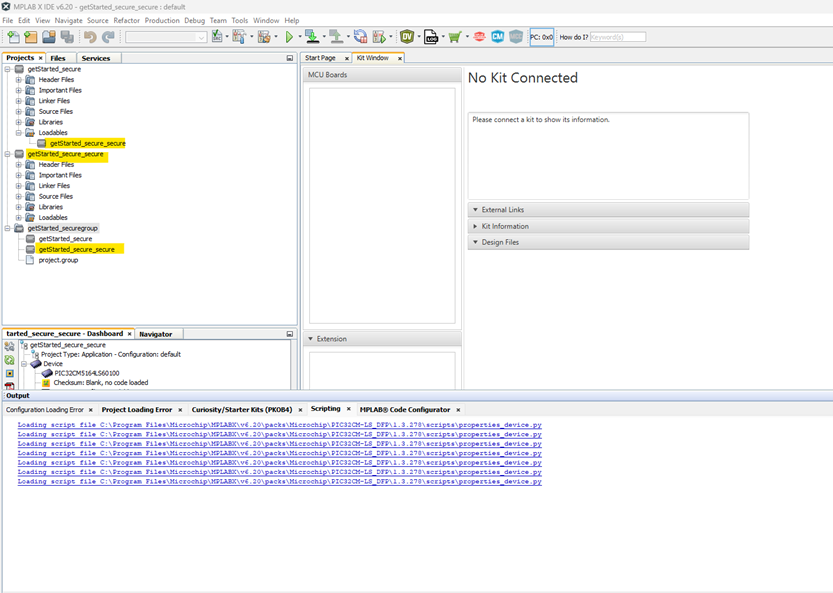 MCC opens and modifies project group files even without user ...