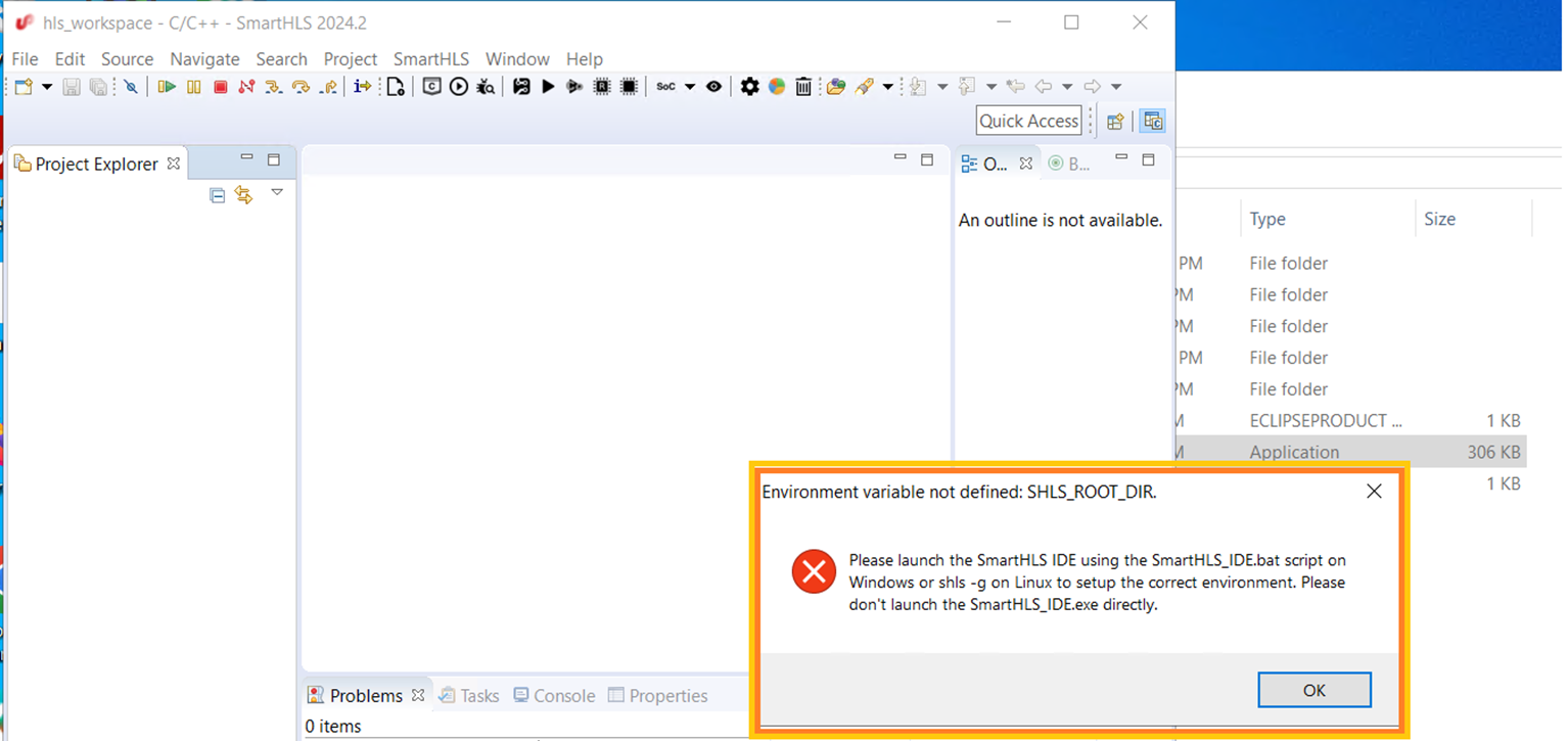 Starting with v2024.2, how to launch the SmartHLS IDE?