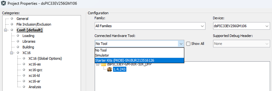 MPLAB X no longer supports MCU development tools with the 3rd ...