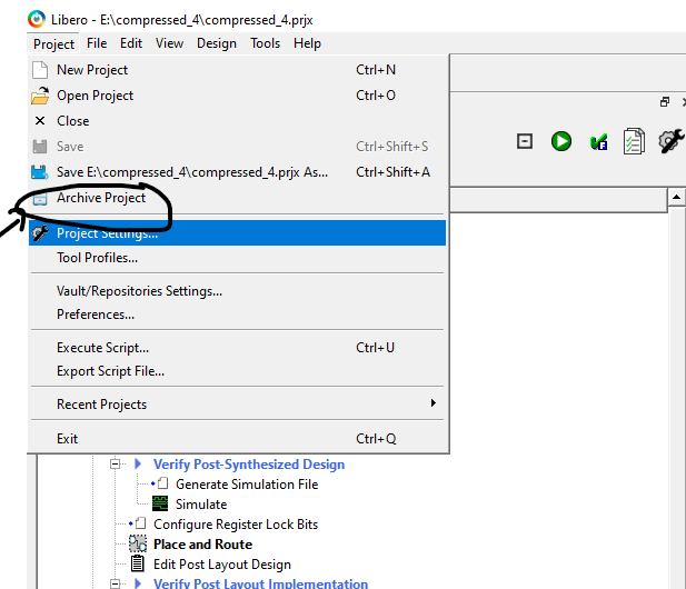 How to reduce project size and keep the same result after running the ...