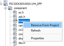 Project Group Entries Disappear in MPLAB X