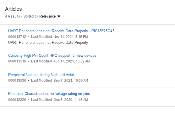 Tips and Tricks in Searching Answers on Microchip Technical Support Site