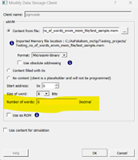 SF2: Ensuring Correct Word Size and Row Count Alignment while using ...