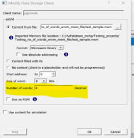 SF2: Ensuring Correct Word Size and Row Count Alignment while using ...