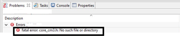 SF2: Workaround for CMSIS core__cm3.h error in SoftConsole