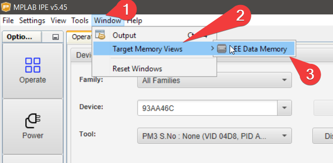 Programming Memory Products using PM3